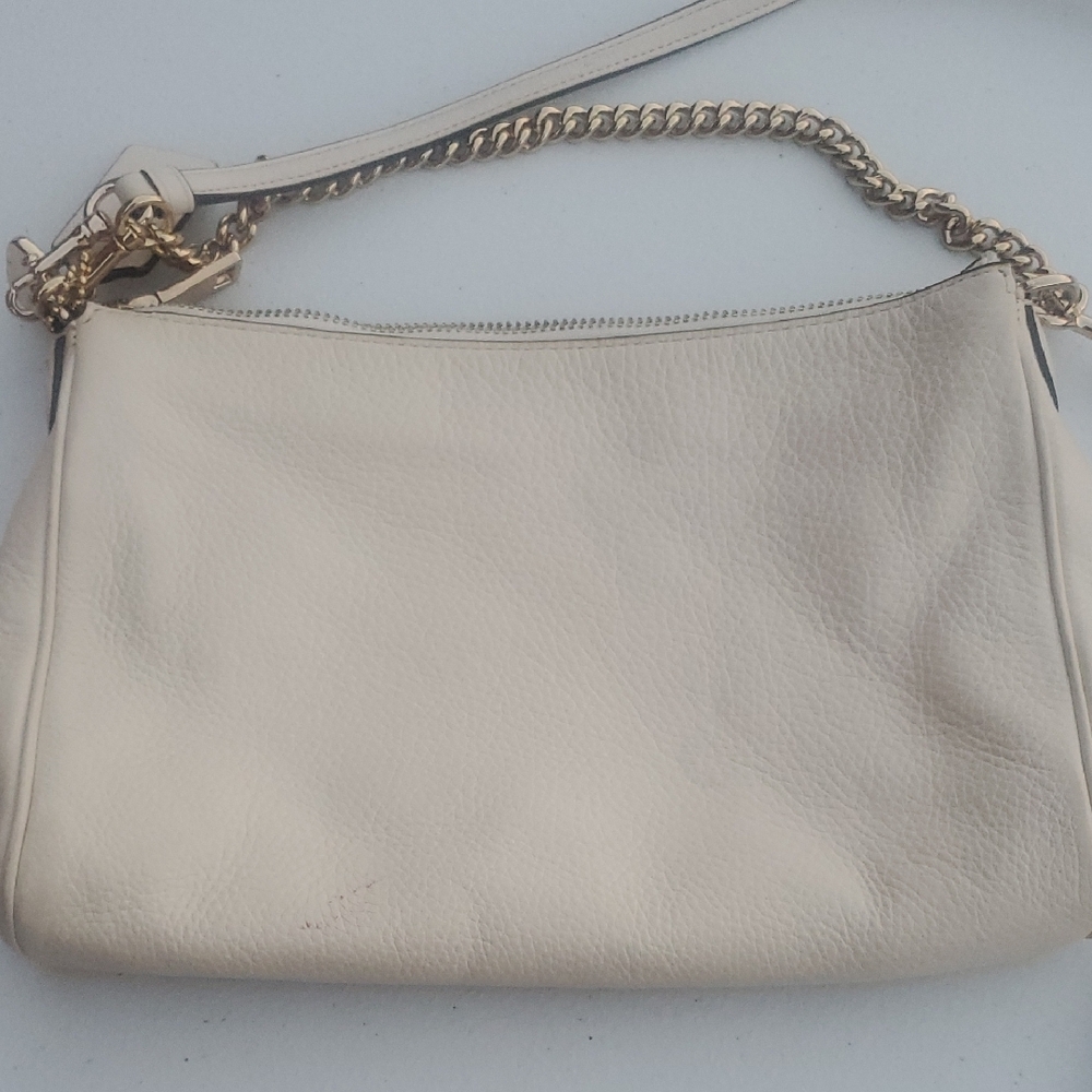 Coach Off-White Leather Crossbody Bag - Picture 2 of 16